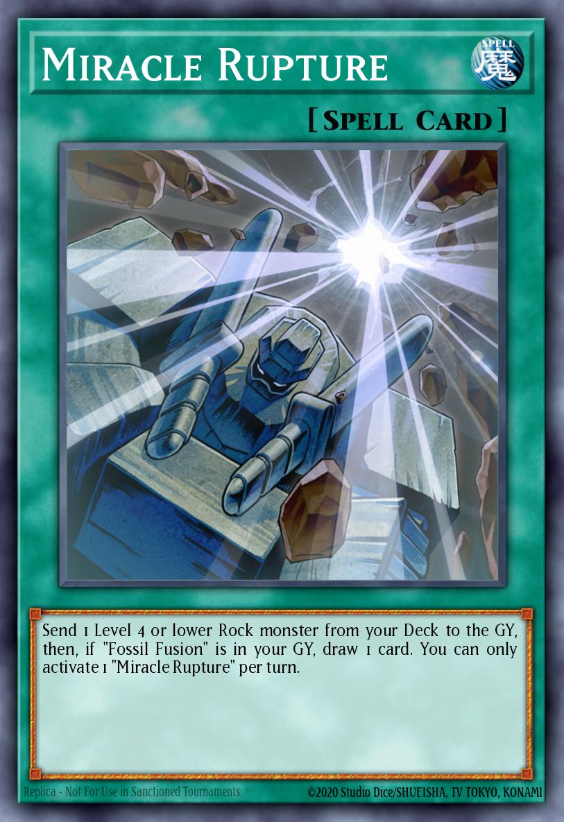 Miracle Rupture Yu-Gi-Oh card