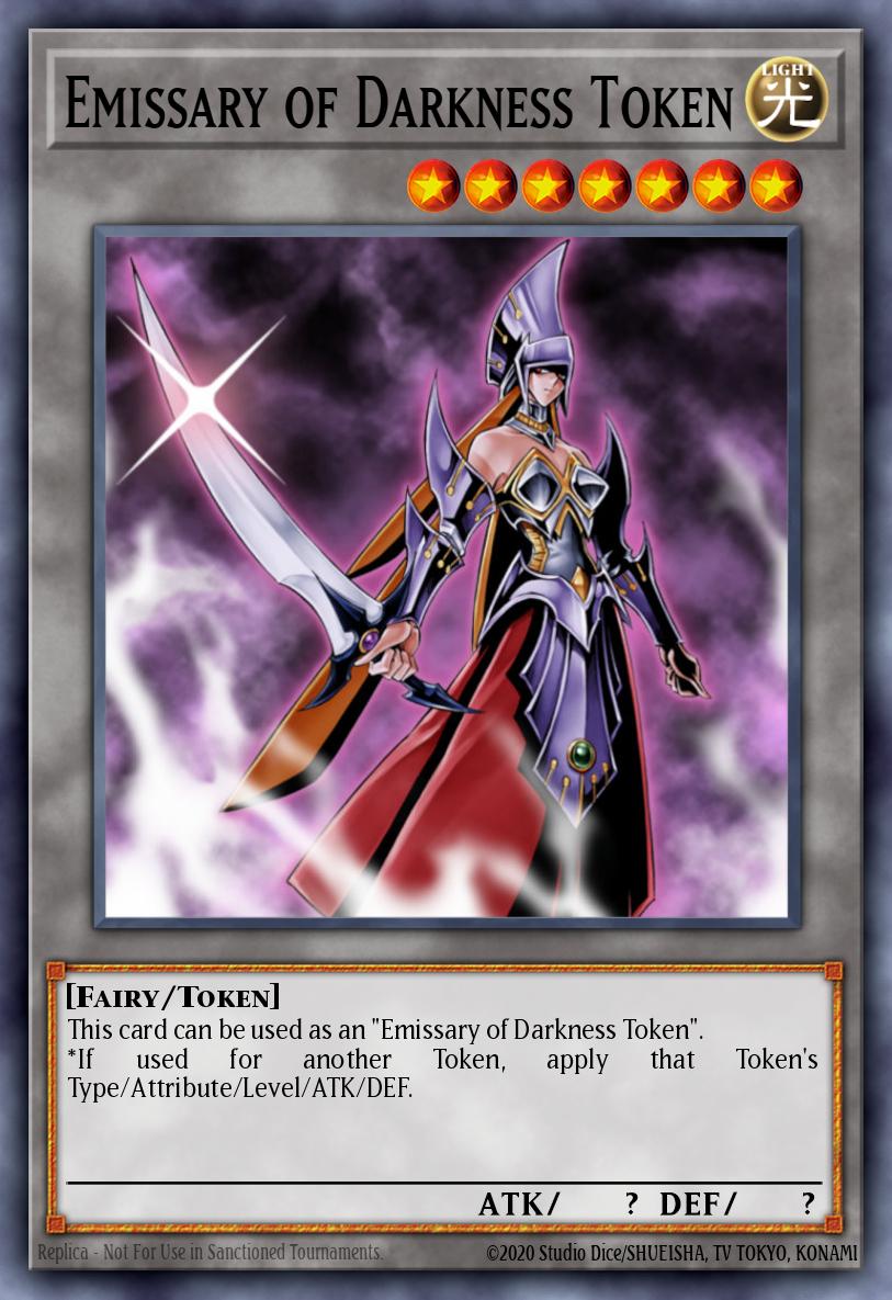 Emissary of Darkness Token Yu-Gi-Oh card