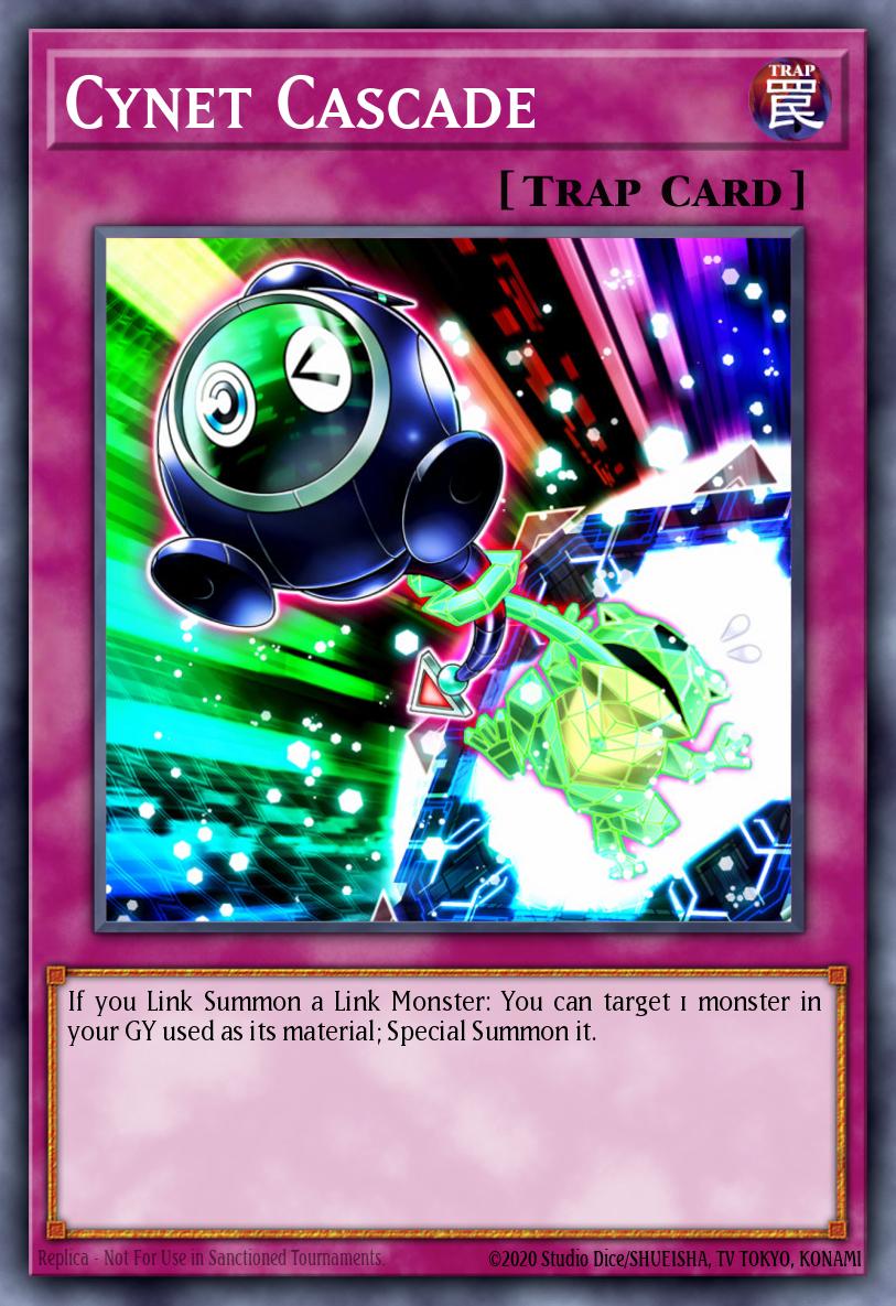 Cynet Cascade Yu-Gi-Oh card