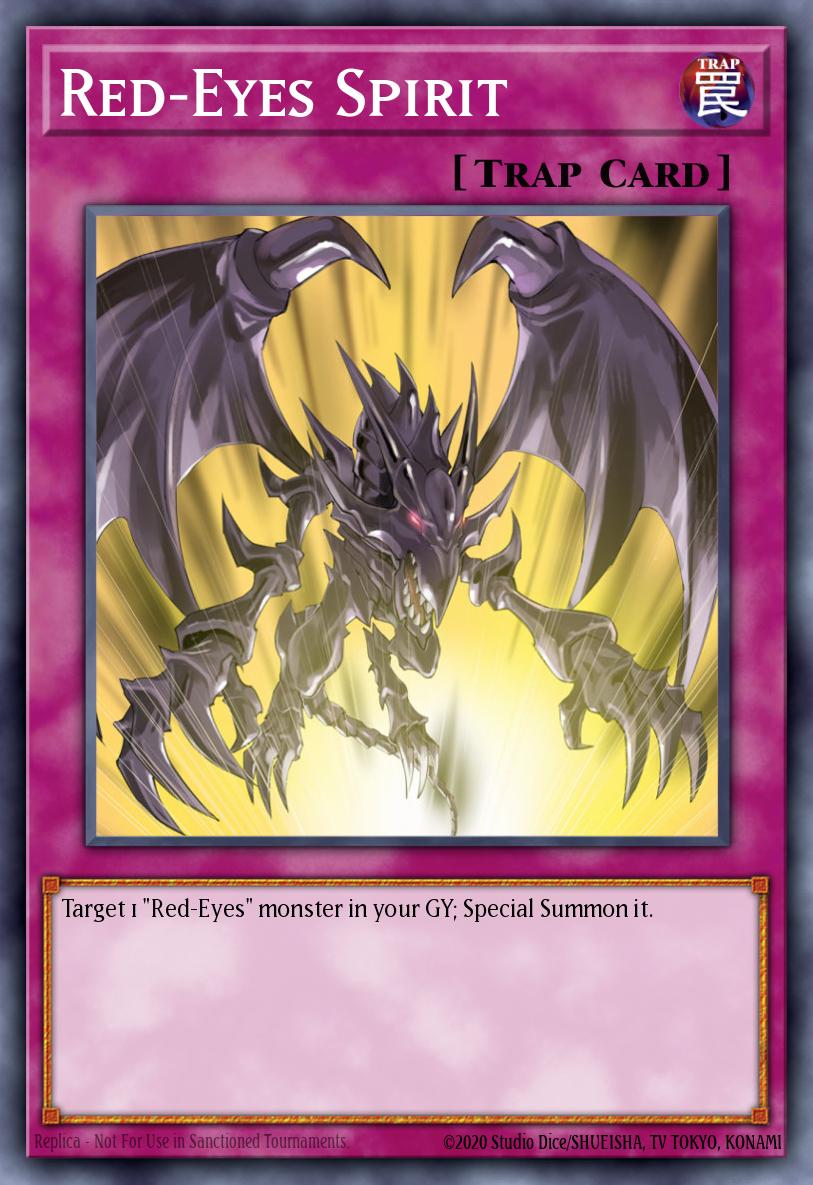 Red-Eyes Spirit Yu-Gi-Oh card