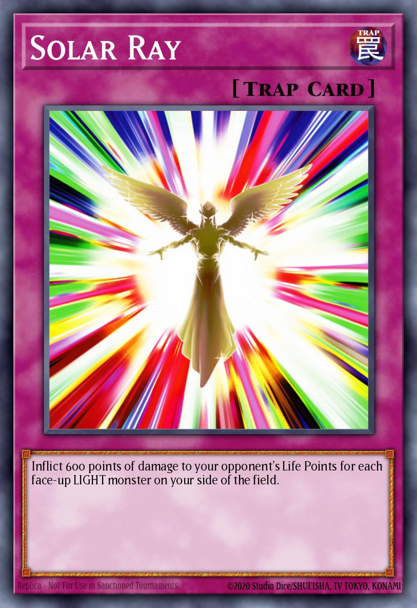 Solar Ray Yu-Gi-Oh card