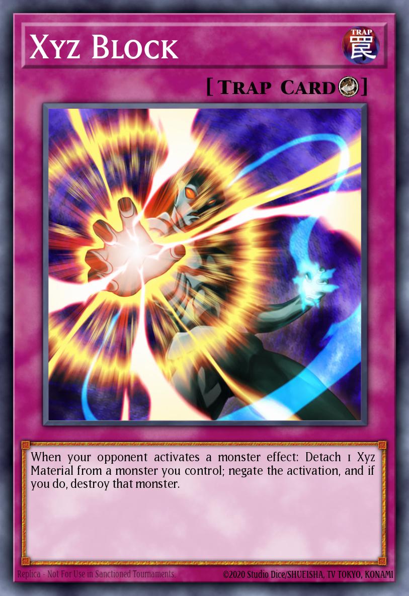 Xyz Block Yu-Gi-Oh card