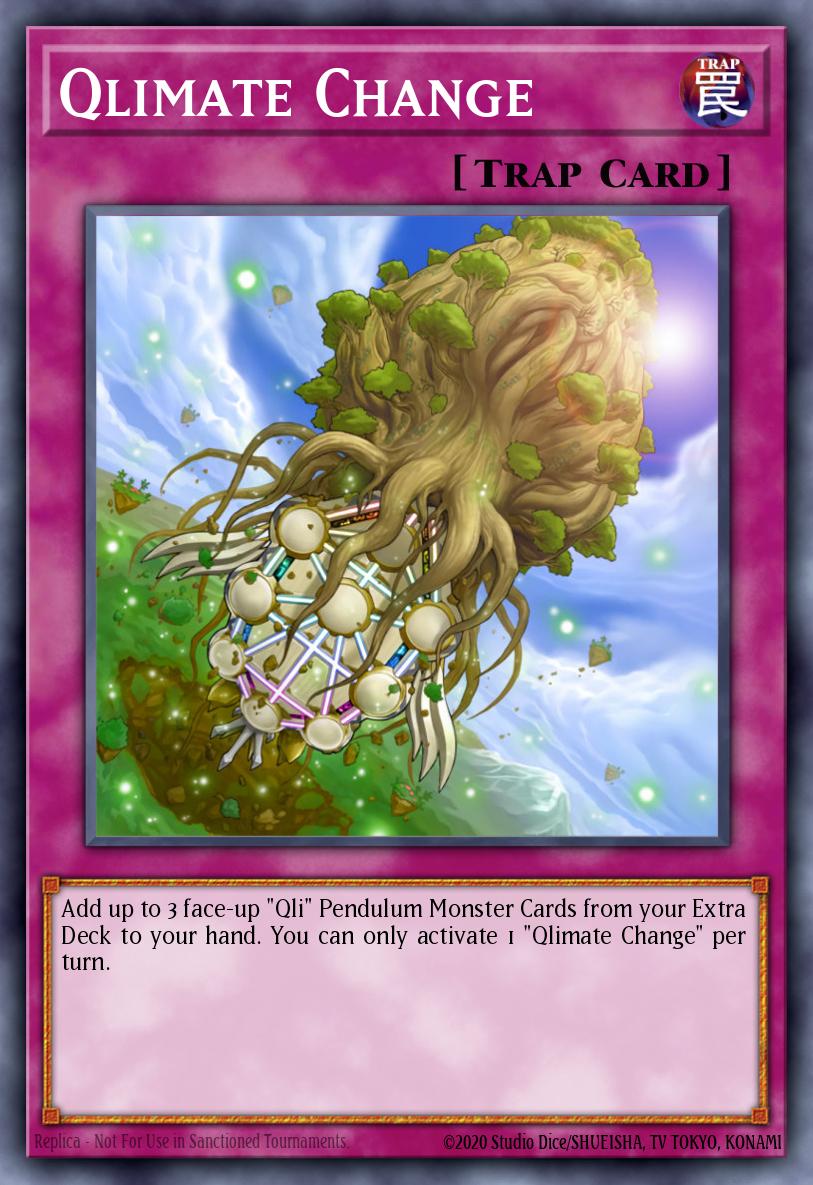 Qlimate Change Yu-Gi-Oh card
