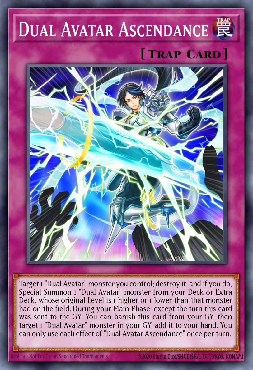 Dual Avatar Ascendance Yu-Gi-Oh card