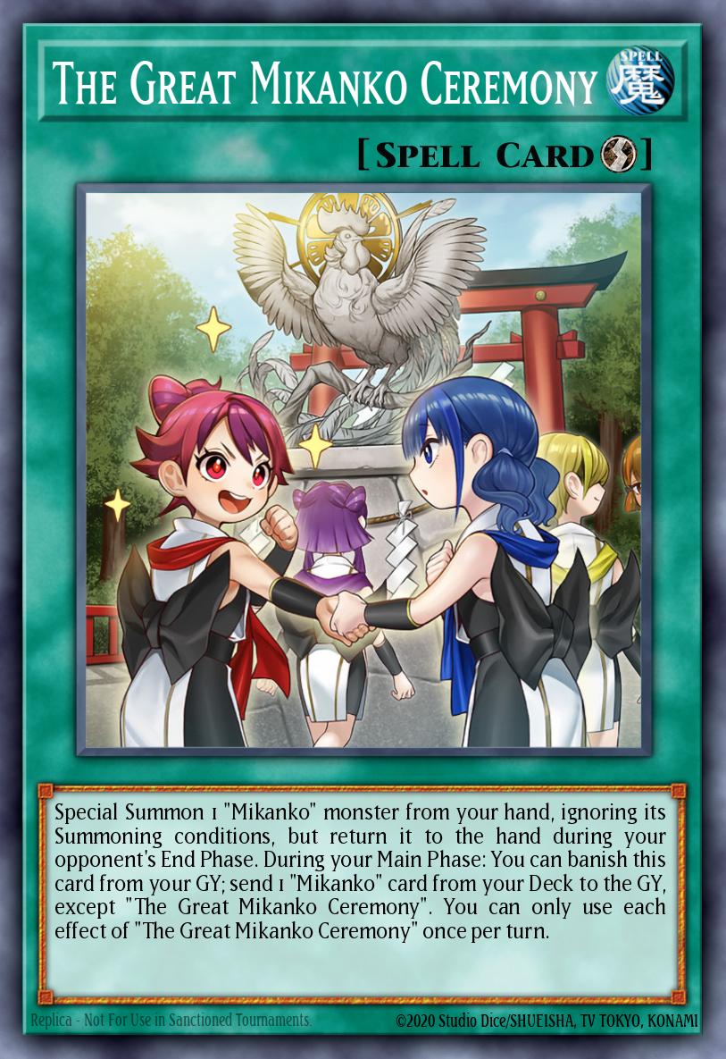 The Great Mikanko Ceremony Yu-Gi-Oh card