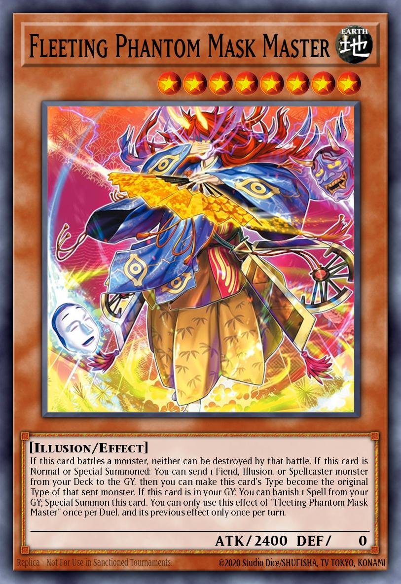 Fleeting Phantom Mask Master Yu-Gi-Oh card
