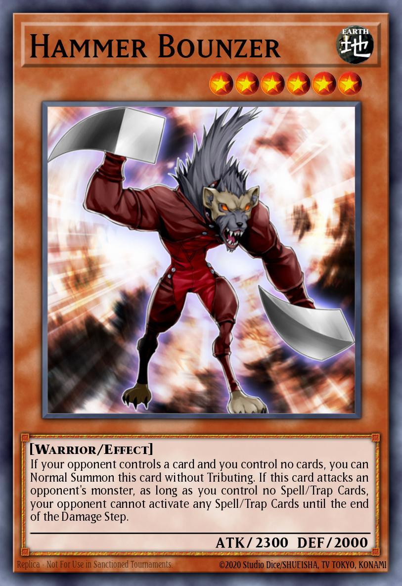 Hammer Bounzer Yu-Gi-Oh card