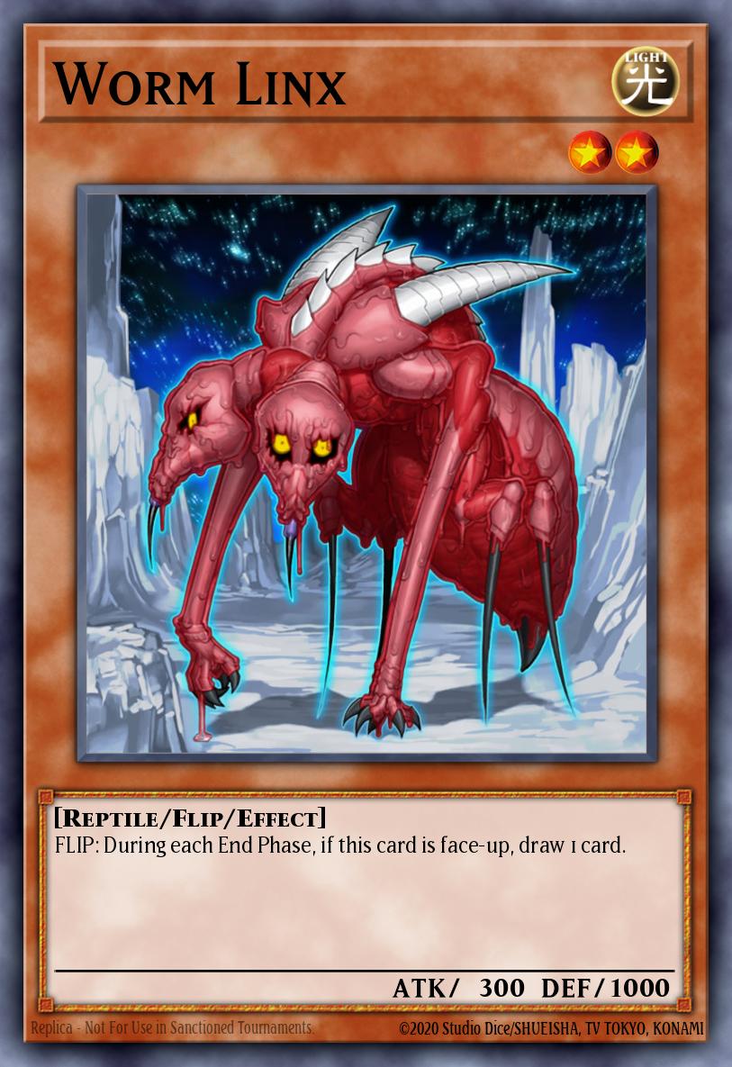 Worm Linx Yu-Gi-Oh card