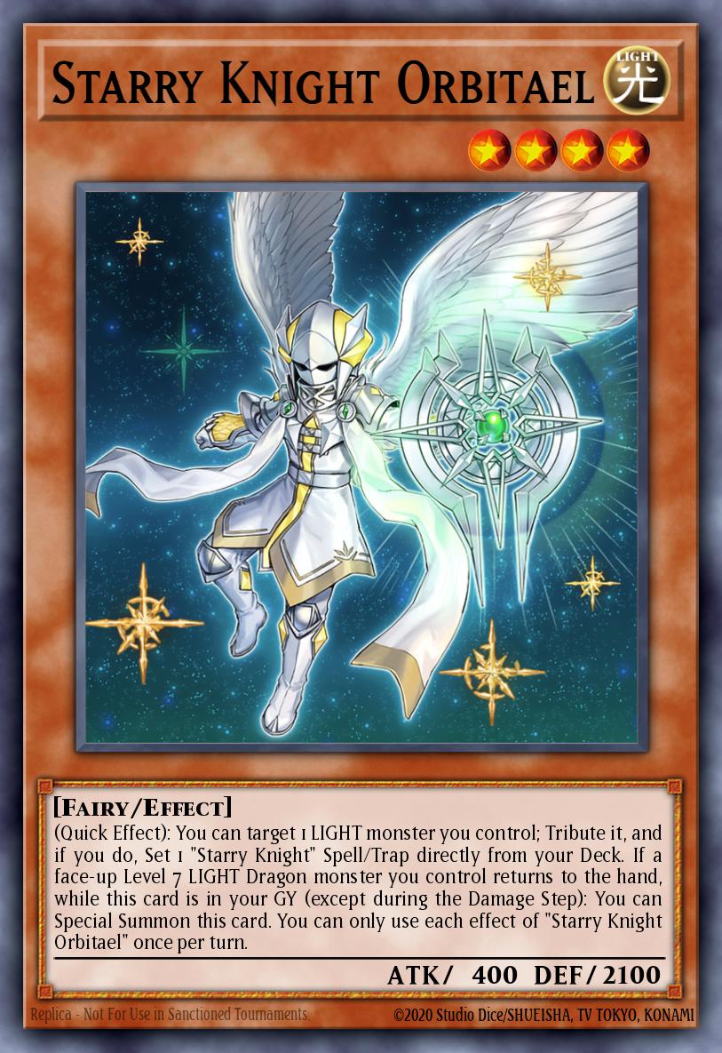 Starry Knight Orbitael Yu-Gi-Oh card