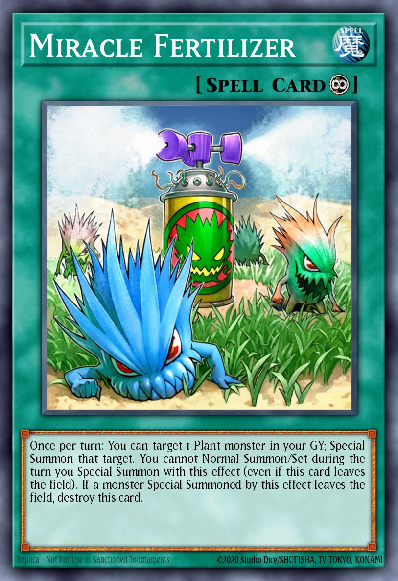 Miracle Fertilizer Yu-Gi-Oh card