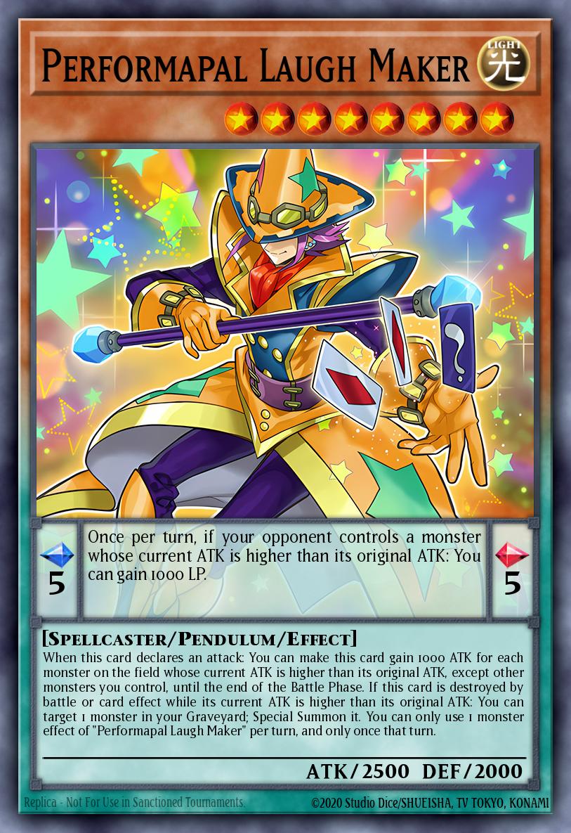 Performapal Laugh Maker Yu-Gi-Oh card