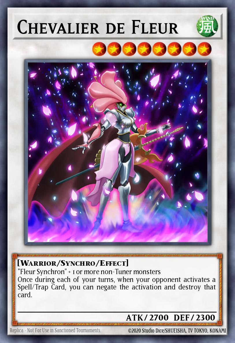 Chevalier de Fleur Yu-Gi-Oh card