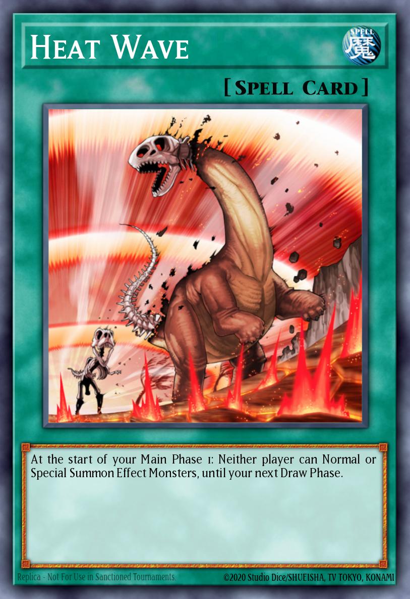 Heat Wave Yu-Gi-Oh card