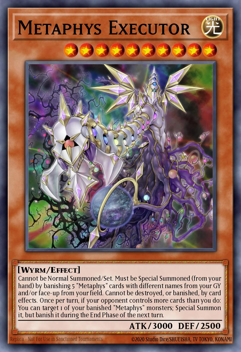Metaphys Executor Yu-Gi-Oh card