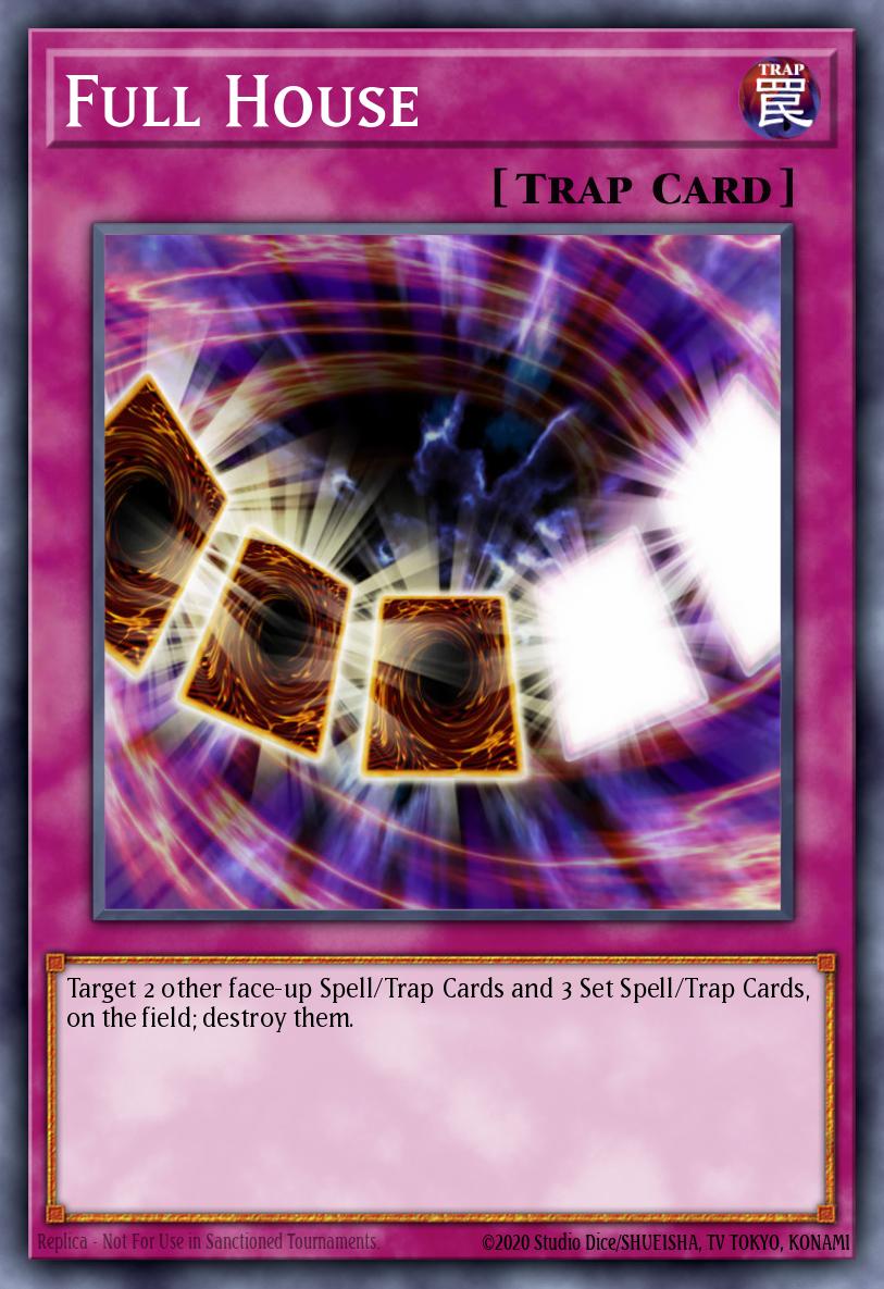 Full House Yu-Gi-Oh card