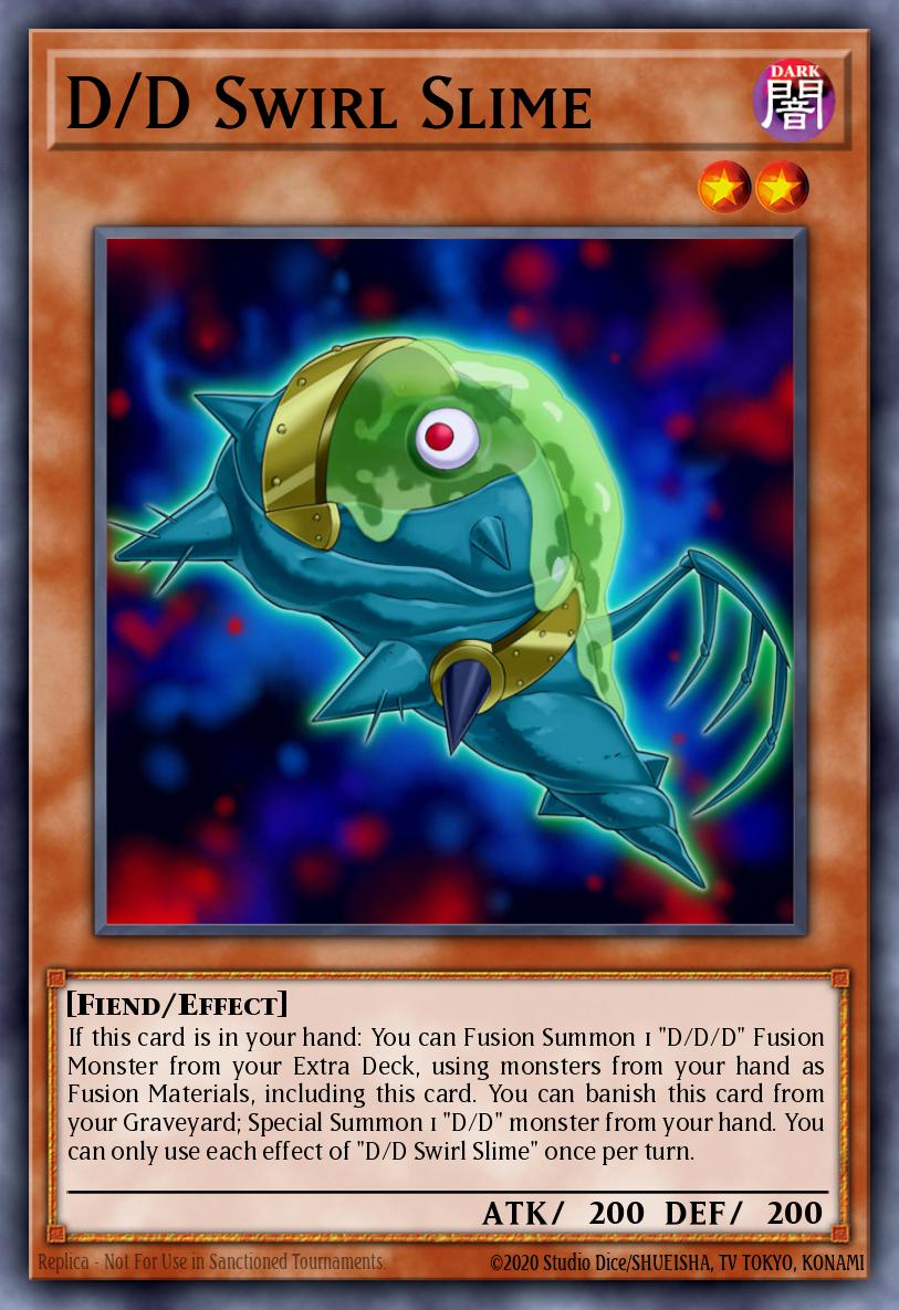 D/D Swirl Slime Yu-Gi-Oh card