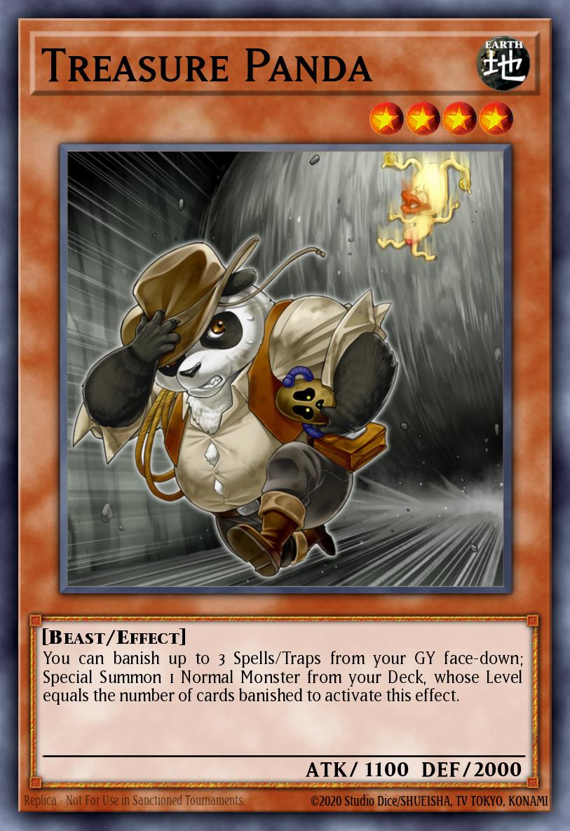 Treasure Panda Yu-Gi-Oh card