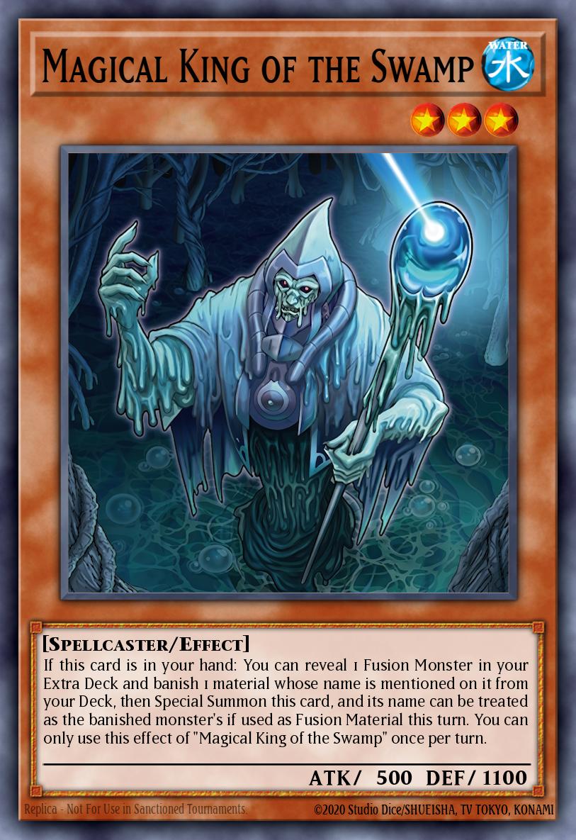 Magical King of the Swamp Yu-Gi-Oh card