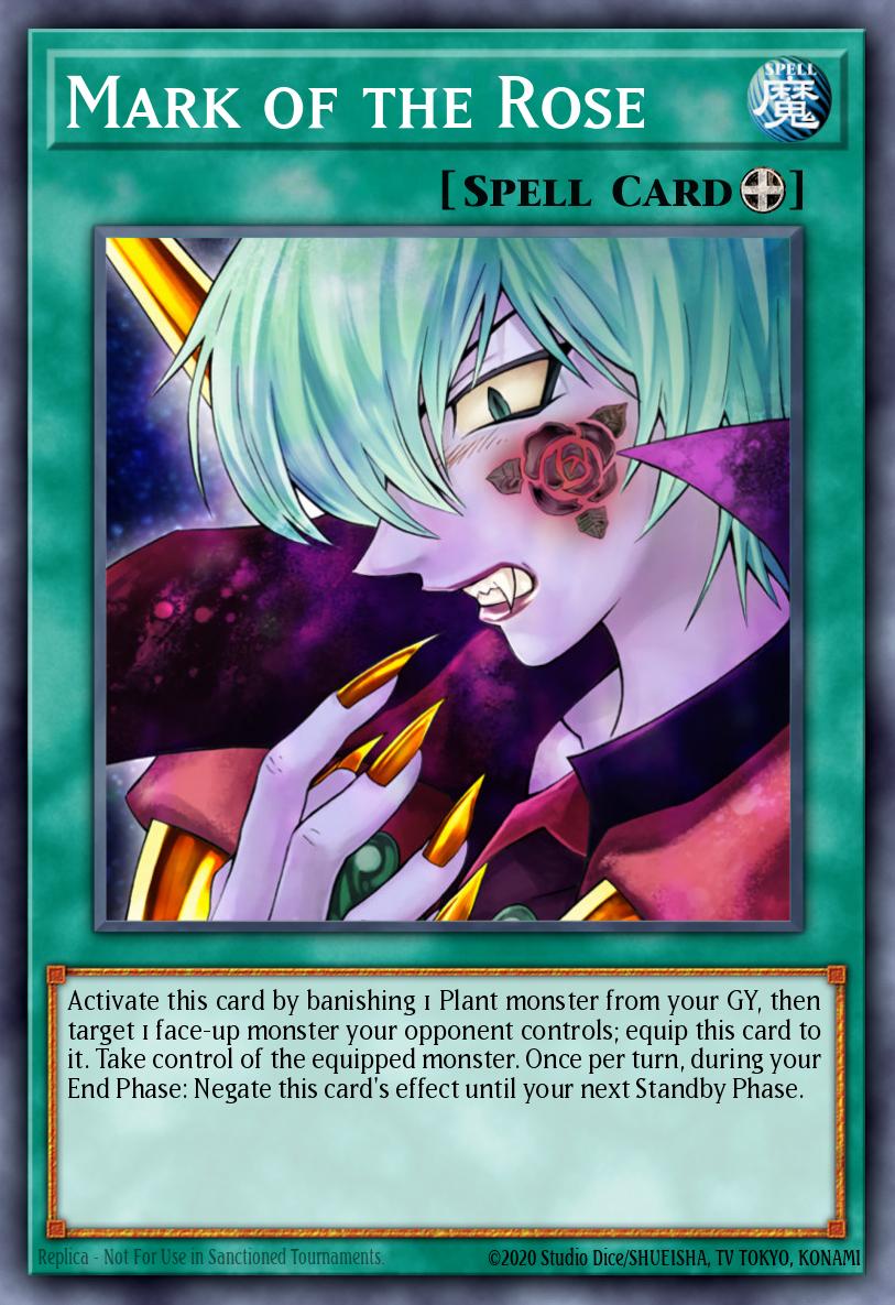 Mark of the Rose Yu-Gi-Oh card