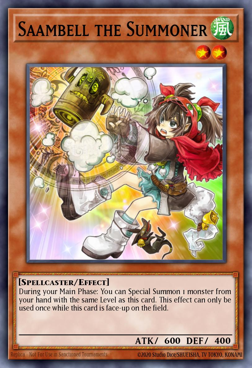 Saambell the Summoner Yu-Gi-Oh card
