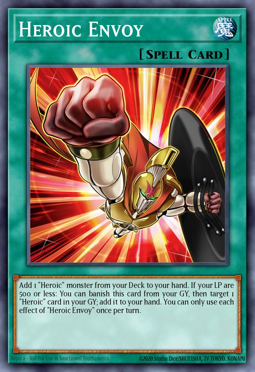 Heroic Envoy Yu-Gi-Oh card