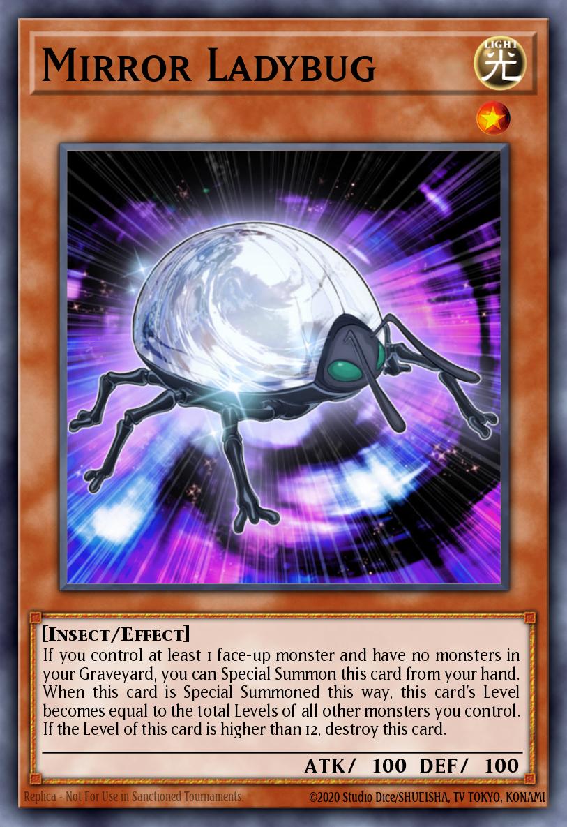 Mirror Ladybug Yu-Gi-Oh card