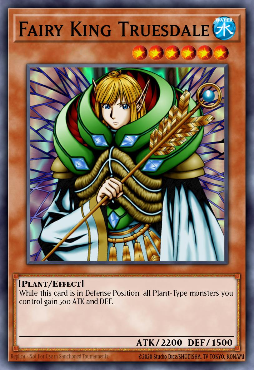 Fairy King Truesdale Yu-Gi-Oh card