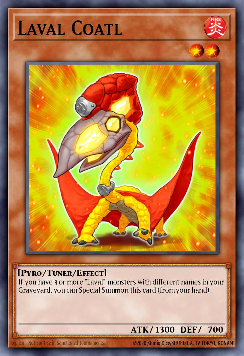 Laval Coatl Yu-Gi-Oh card