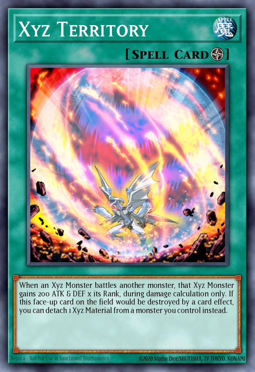 Xyz Territory Yu-Gi-Oh card