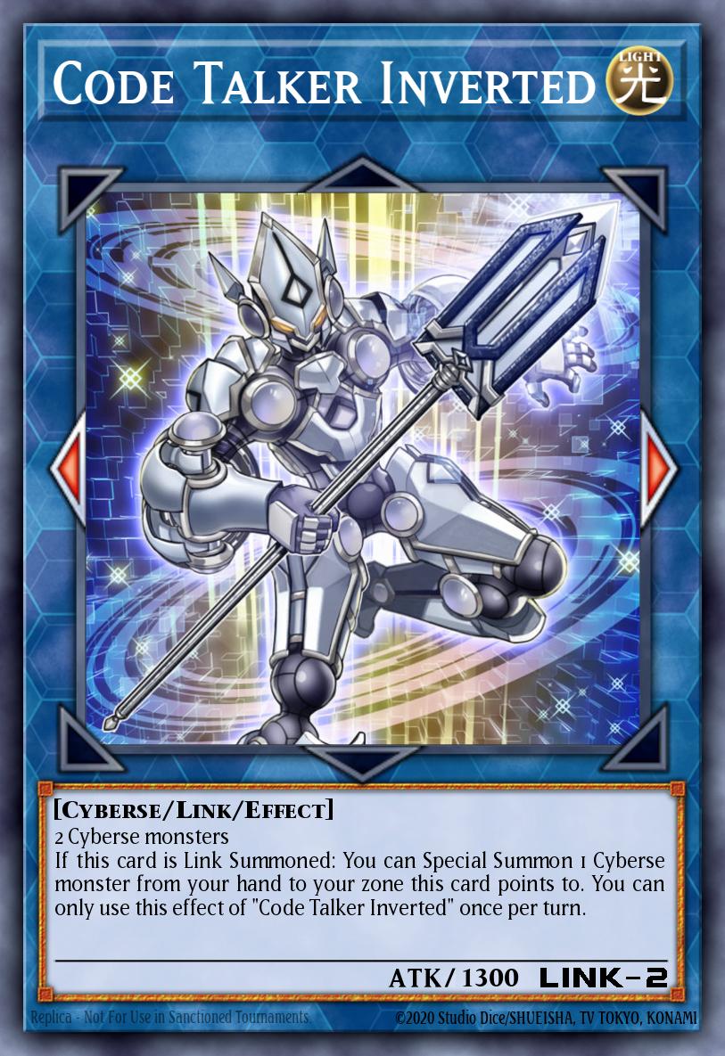 Code Talker Inverted Yu-Gi-Oh card