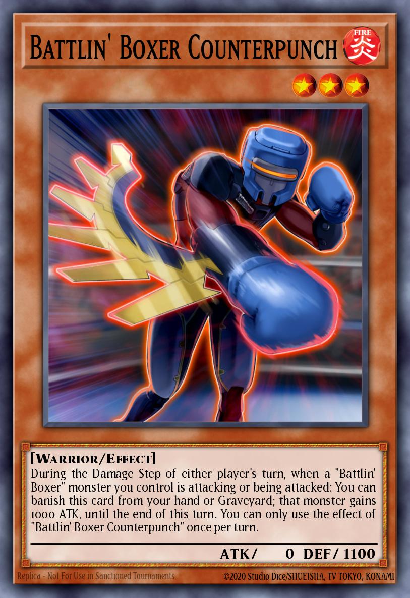 Battlin' Boxer Counterpunch Yu-Gi-Oh card