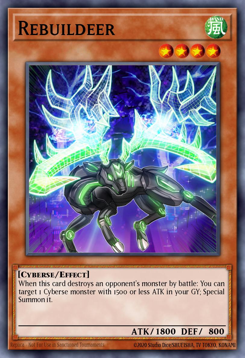 Rebuildeer Yu-Gi-Oh card