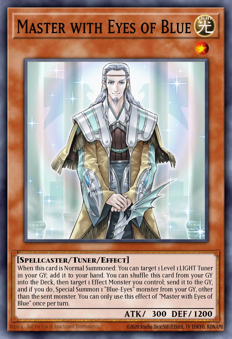 Master with Eyes of Blue Yu-Gi-Oh card
