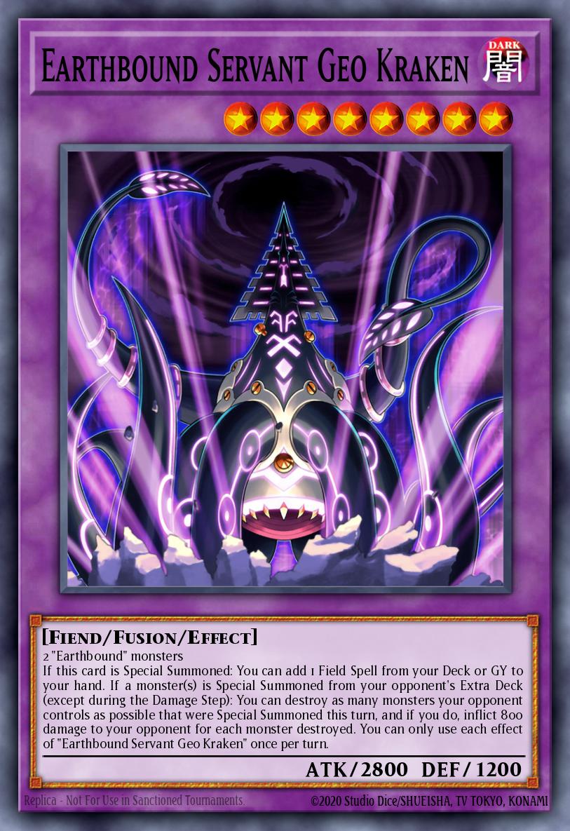 Earthbound Servant Geo Kraken Yu-Gi-Oh card