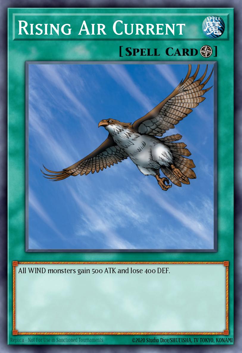 Rising Air Current Yu-Gi-Oh card