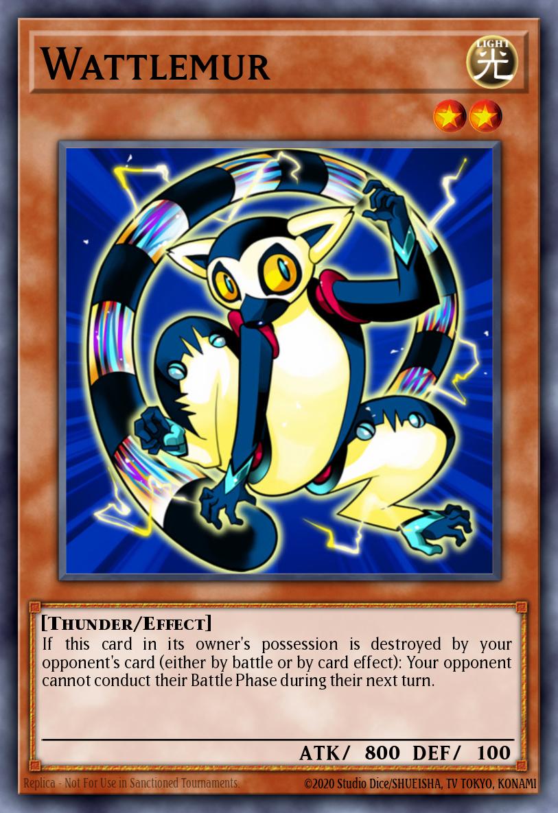 Wattlemur Yu-Gi-Oh card