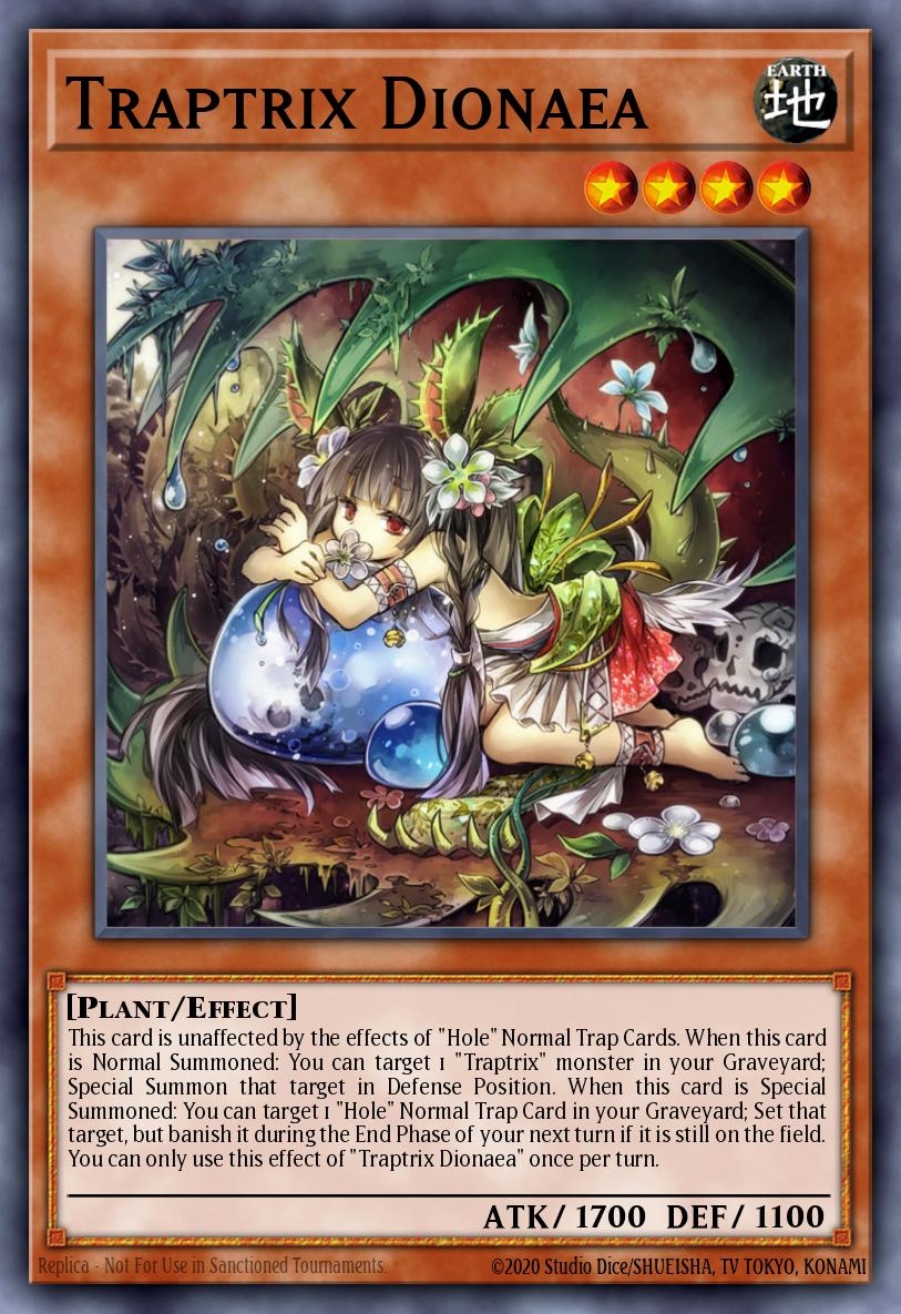 Traptrix Dionaea Yu-Gi-Oh card