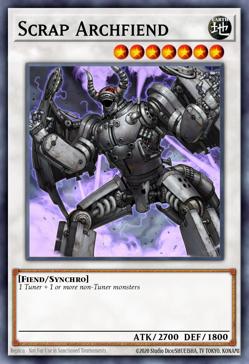 Scrap Archfiend Yu-Gi-Oh card