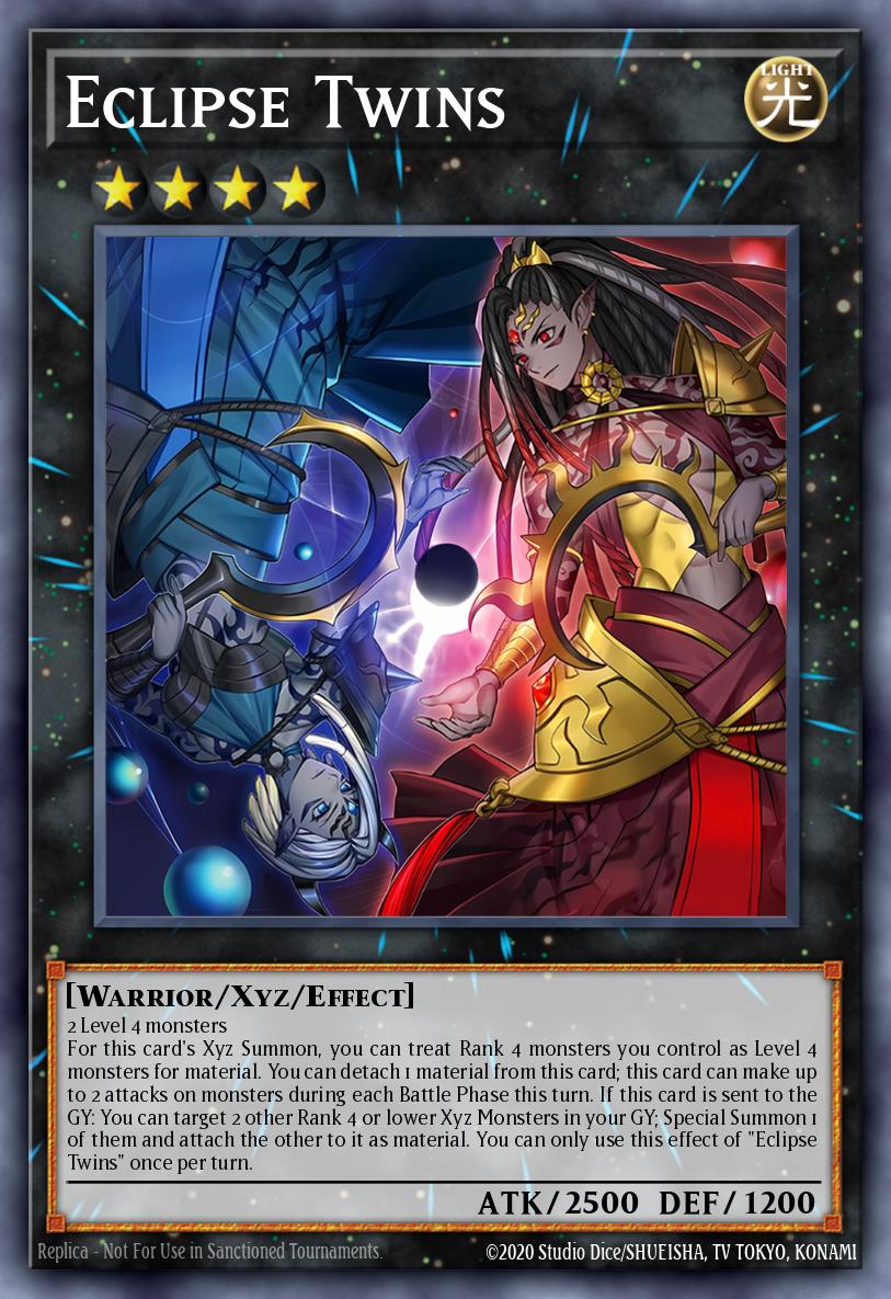 Eclipse Twins Yu-Gi-Oh card