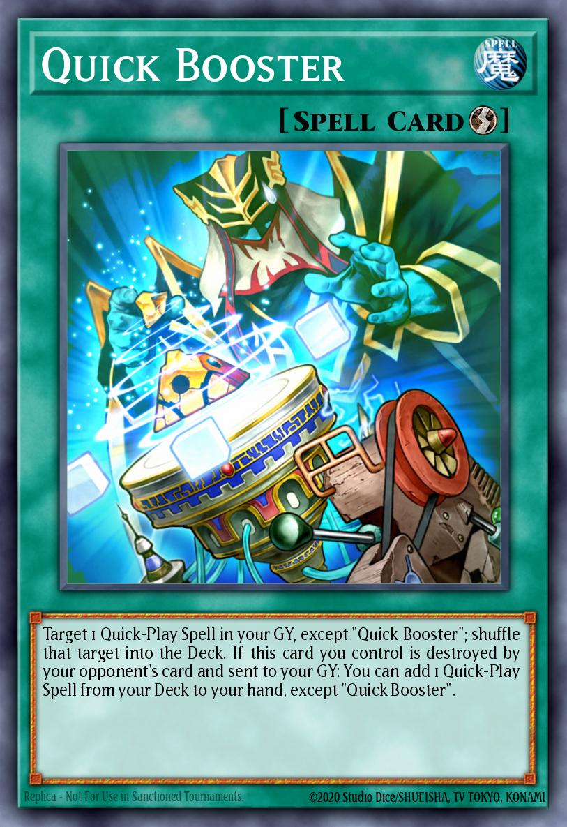 Quick Booster Yu-Gi-Oh card