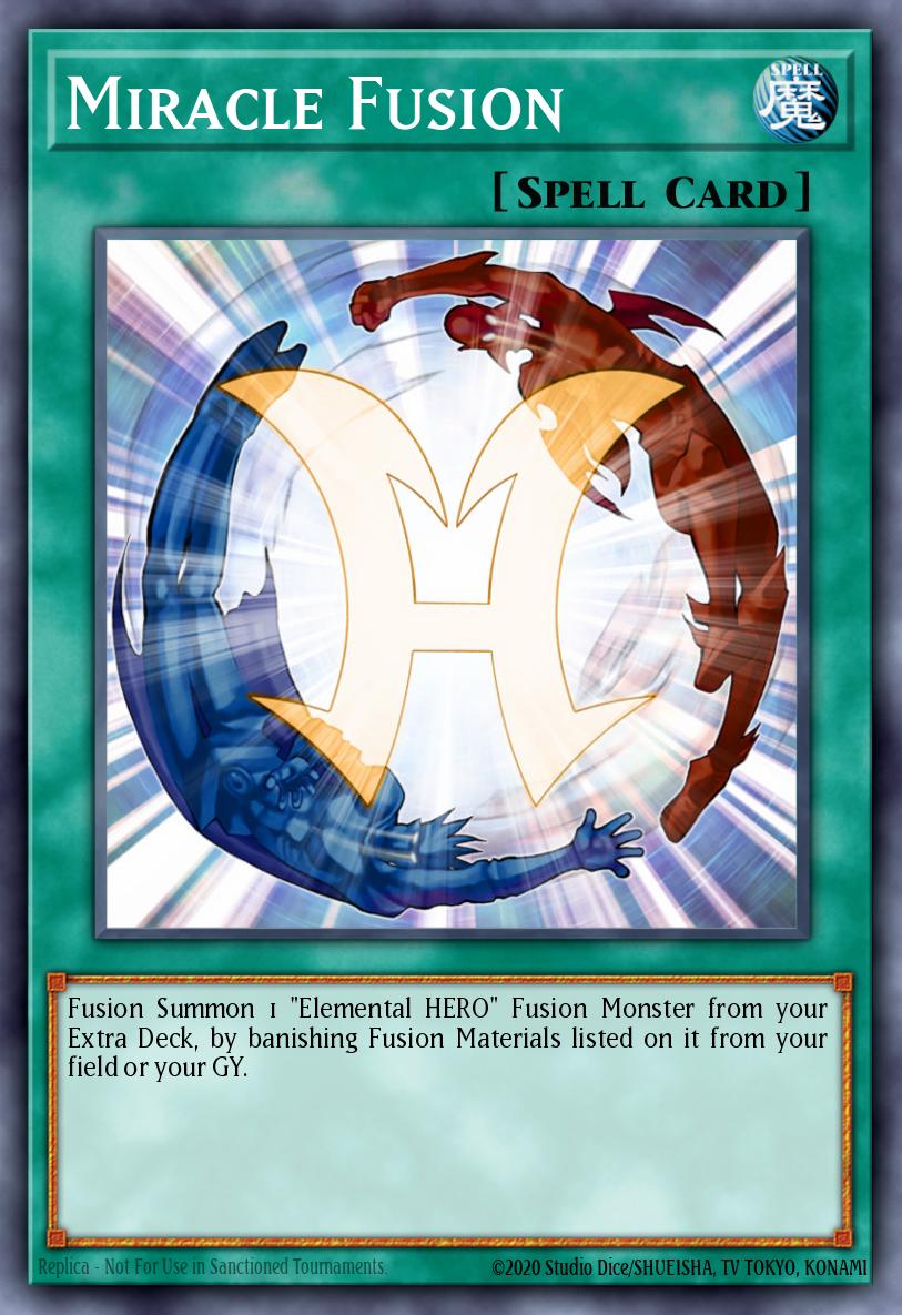 Miracle Fusion Yu-Gi-Oh card