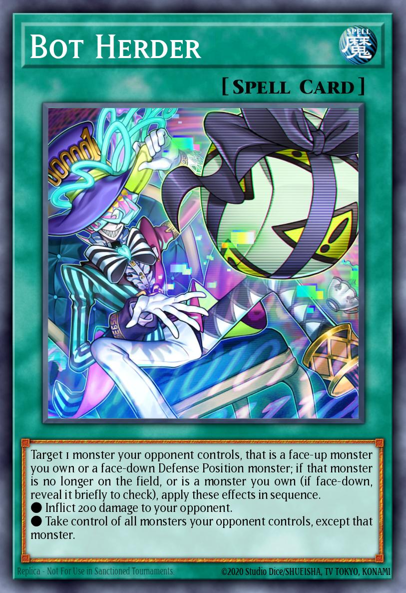 Bot Herder Yu-Gi-Oh card
