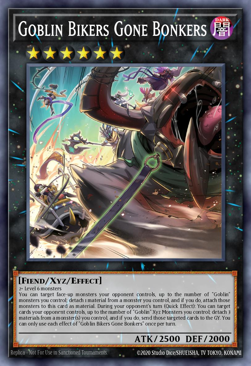 Goblin Bikers Gone Bonkers Yu-Gi-Oh card
