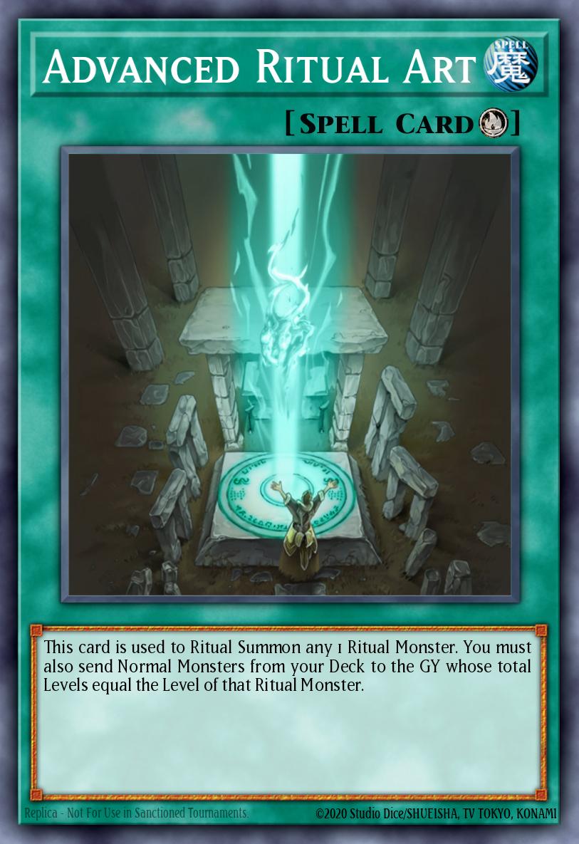 Advanced Ritual Art Yu-Gi-Oh card