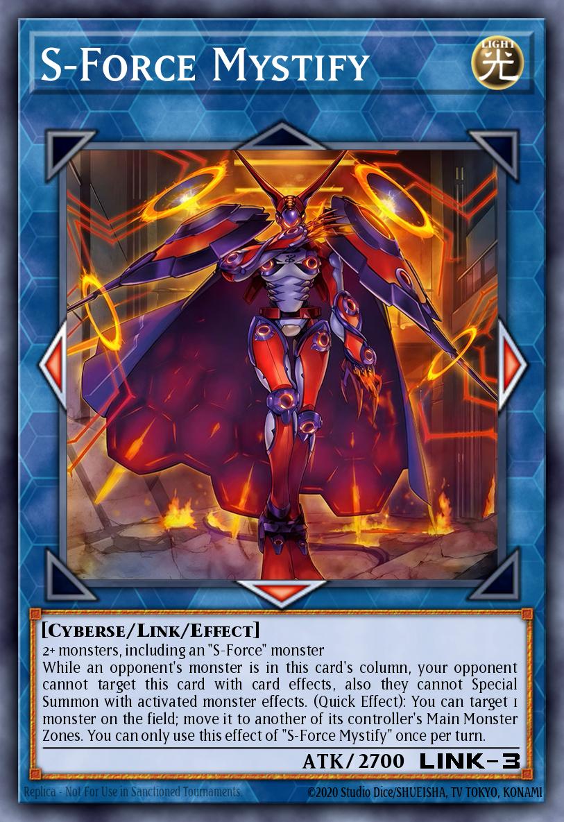 S-Force Mystify Yu-Gi-Oh card