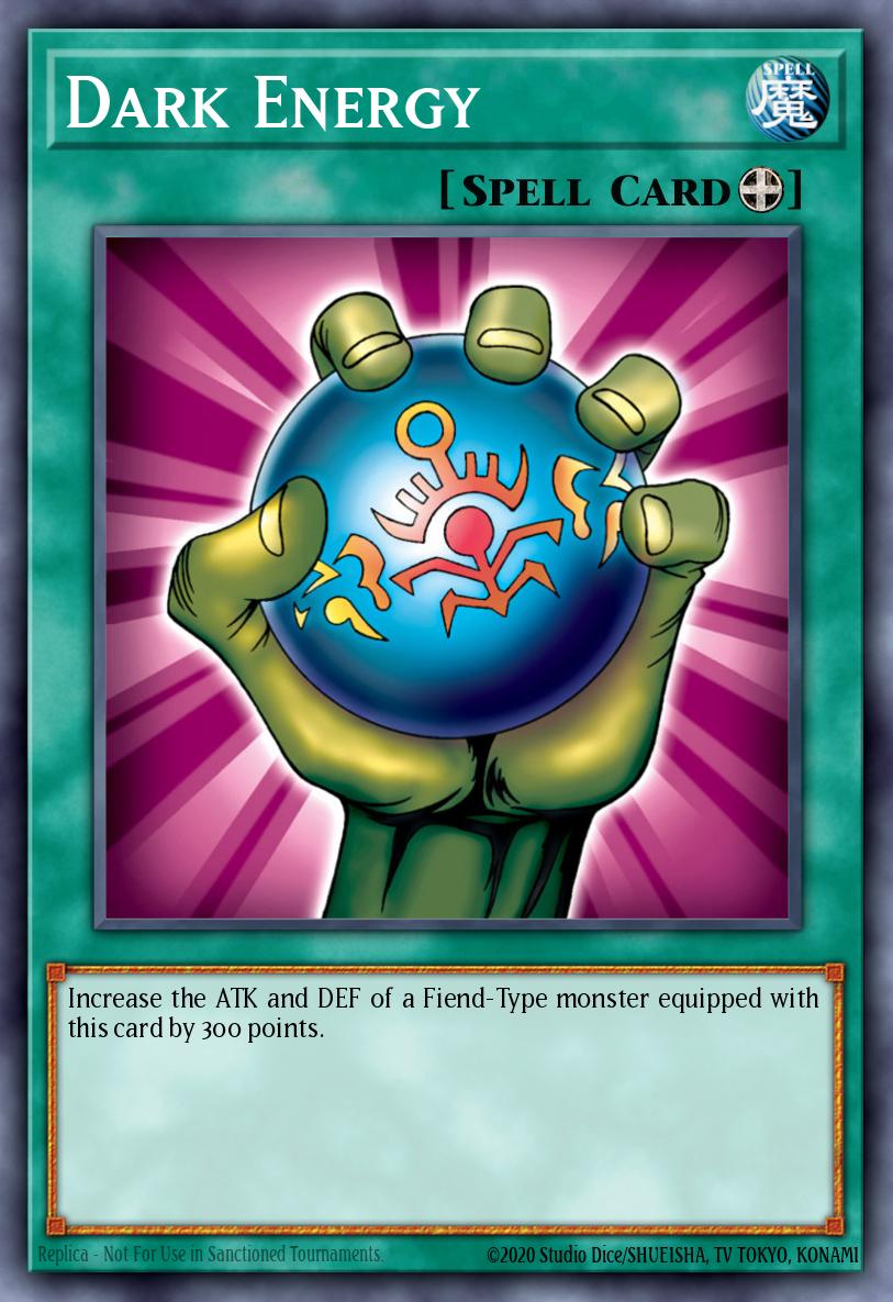 Dark Energy Yu-Gi-Oh card