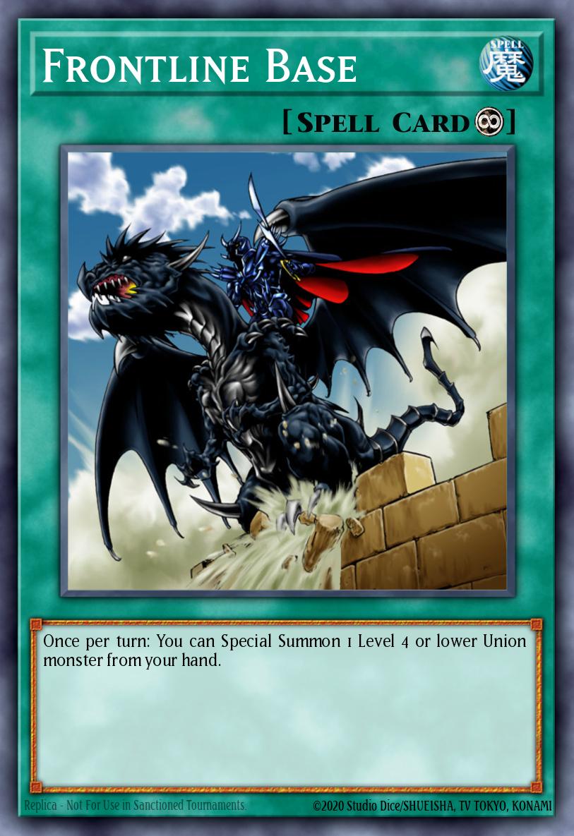 Frontline Base Yu-Gi-Oh card