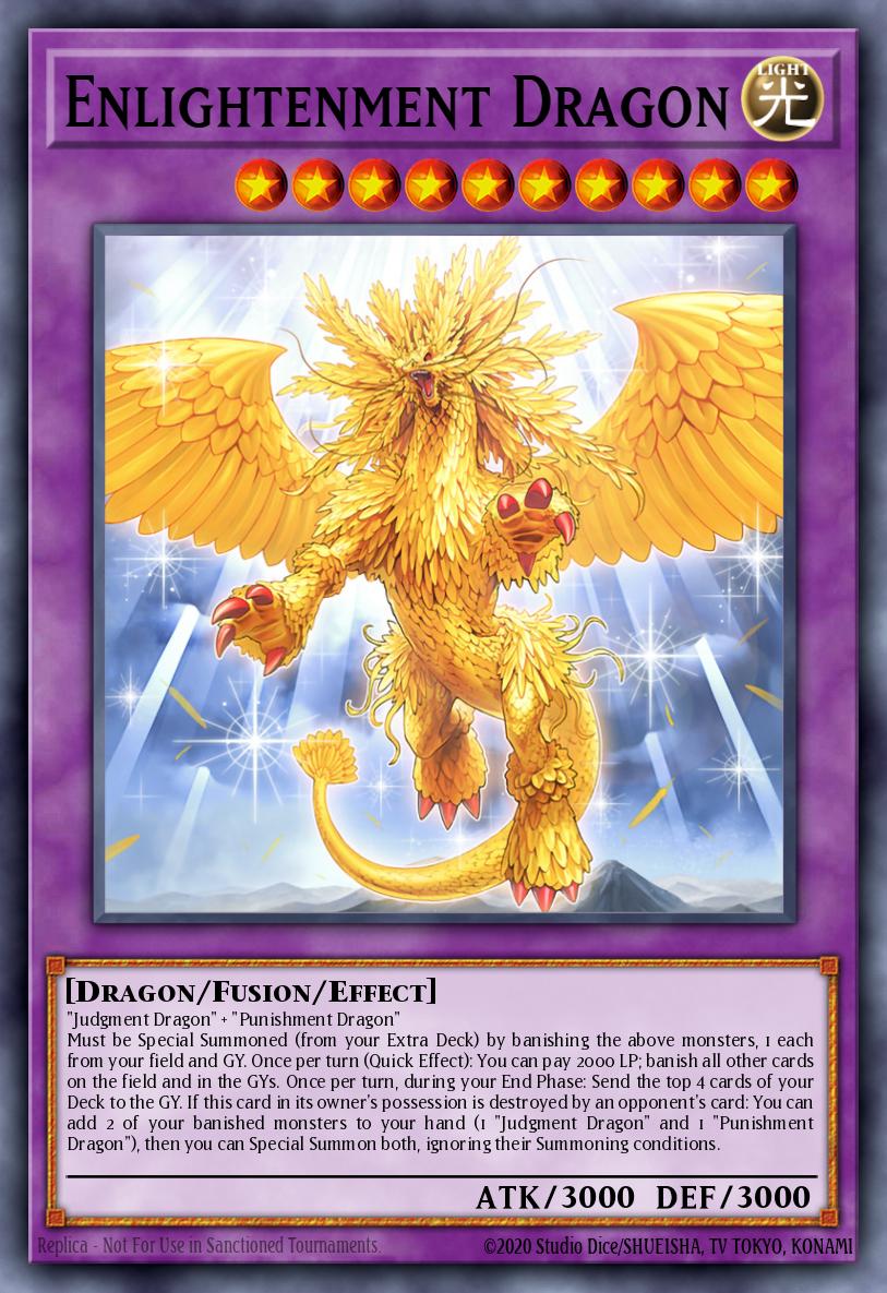 Enlightenment Dragon Yu-Gi-Oh card