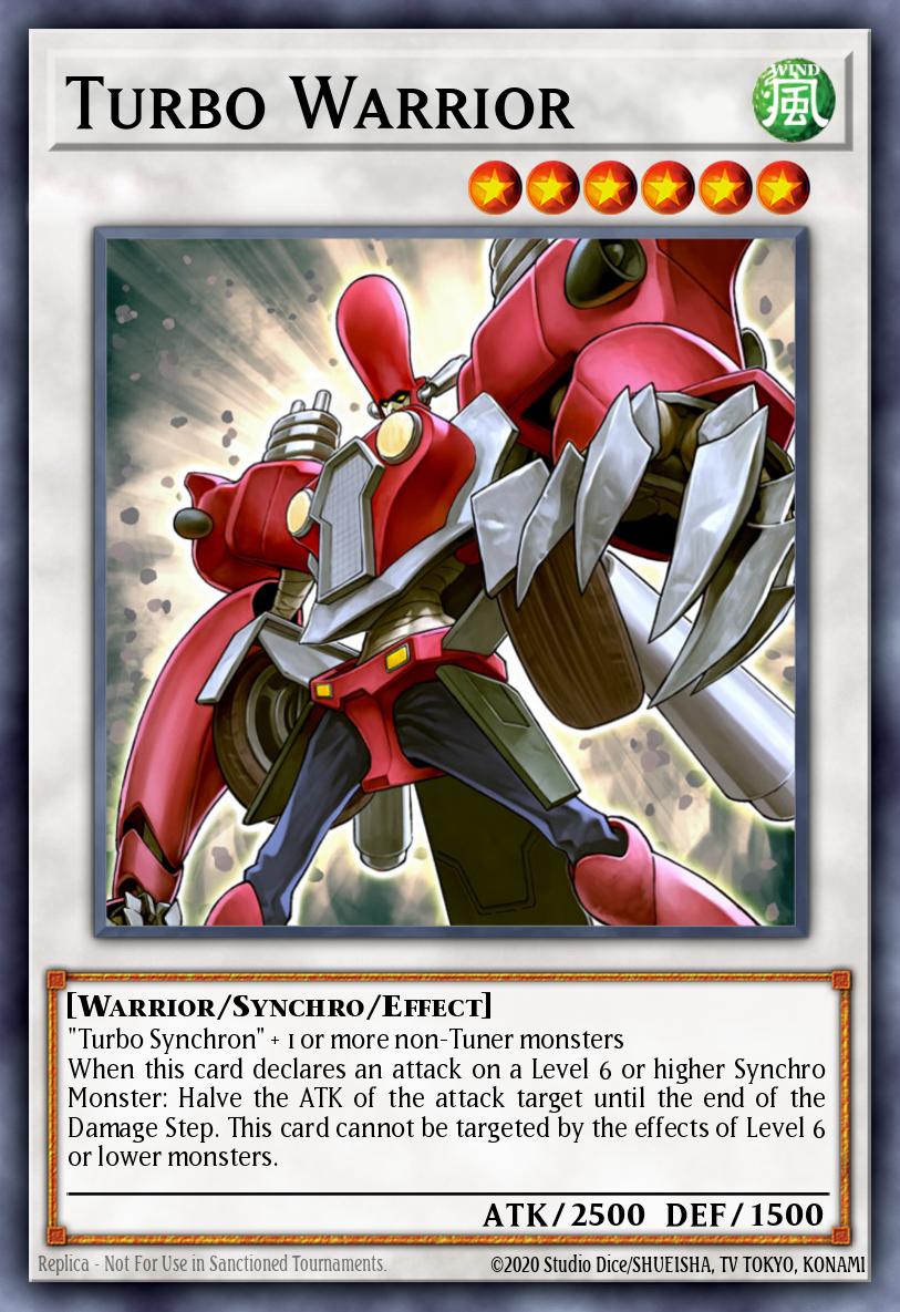 Turbo Warrior Yu-Gi-Oh card