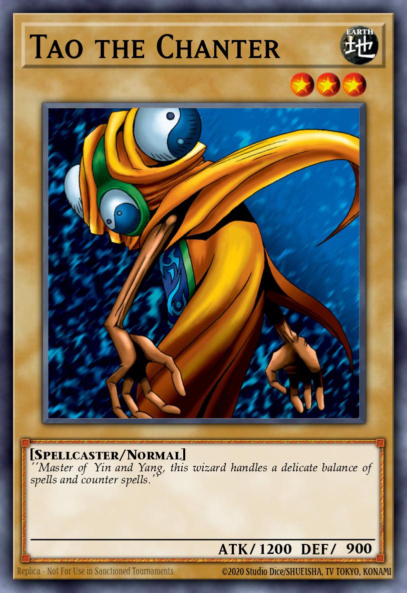 Tao the Chanter Yu-Gi-Oh card